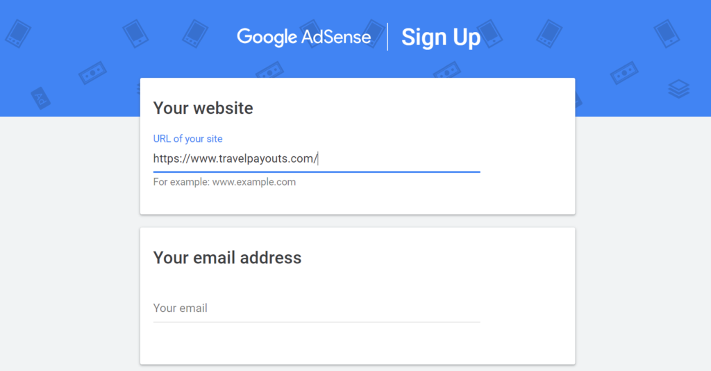 How to sign up for Google AdSense