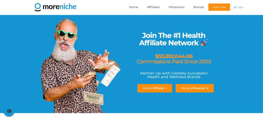 MoreNiche affiliate network