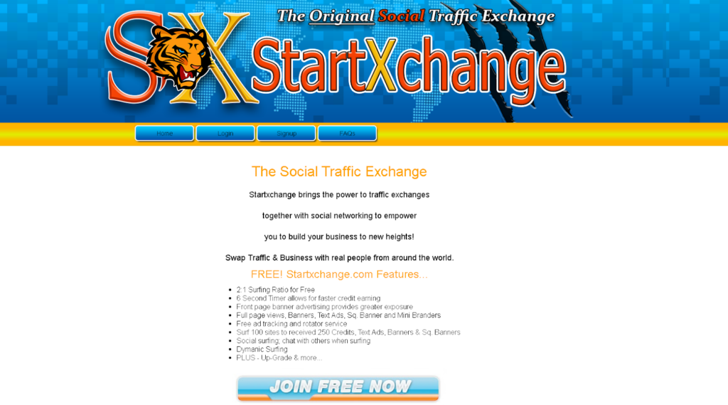 startxchange traffic exchange network