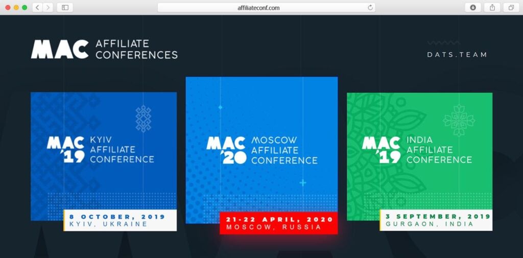 конференция MAC Affiliate Conferences